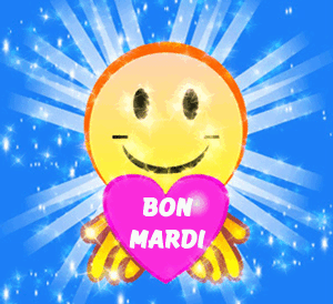 Gif animé Bon mardi soleil